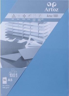 Actual product image Artoz 1001 cards marienbla (A5, 220 g/m², 5 x)