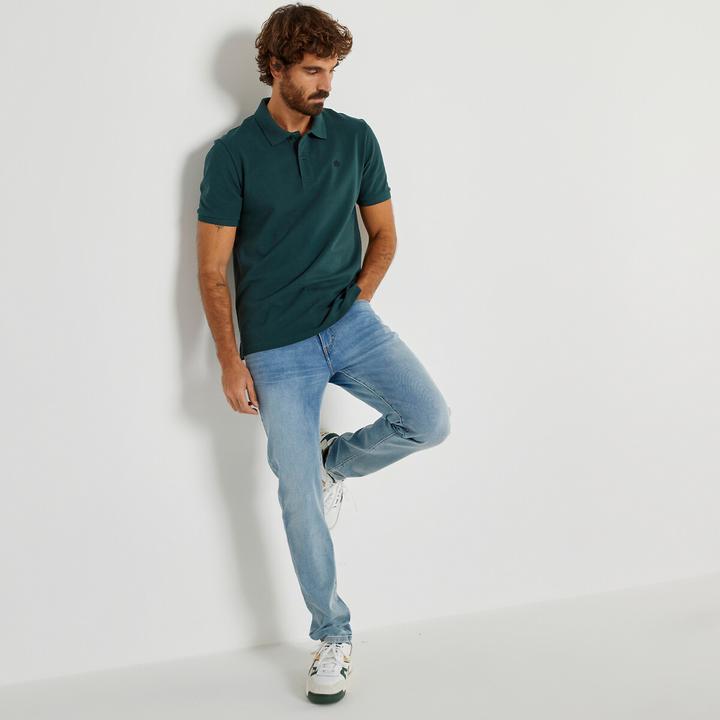 Actual product image La Redoute Collections Signature polo shirt with short sleeves (M)