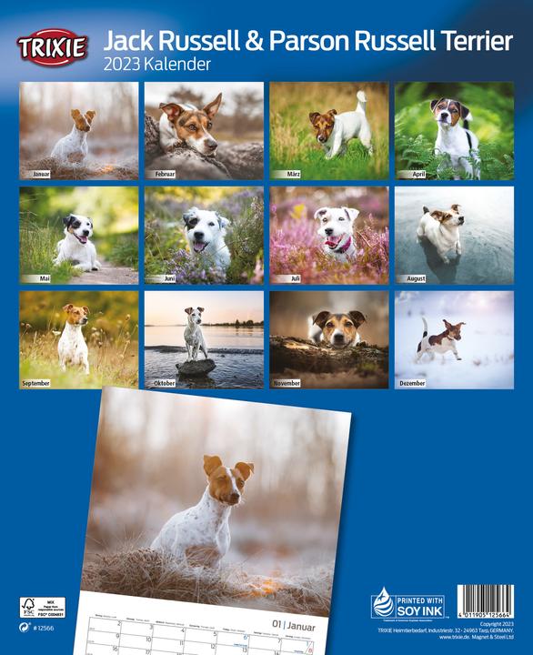Produktbild Trixie Baby Kalender Jack Russell & Parson Russell Terrier