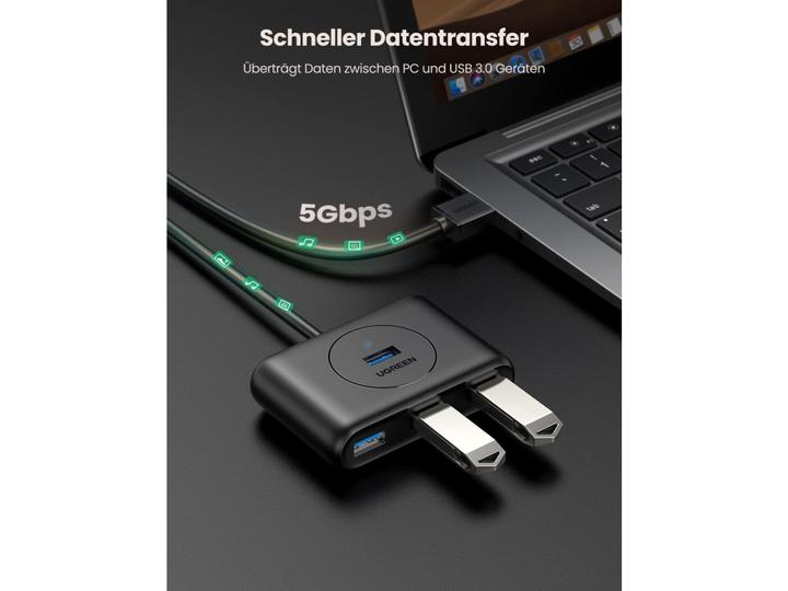 Produktbild Ugreen 40850 (USB-C, USB-A, 4 Ports)