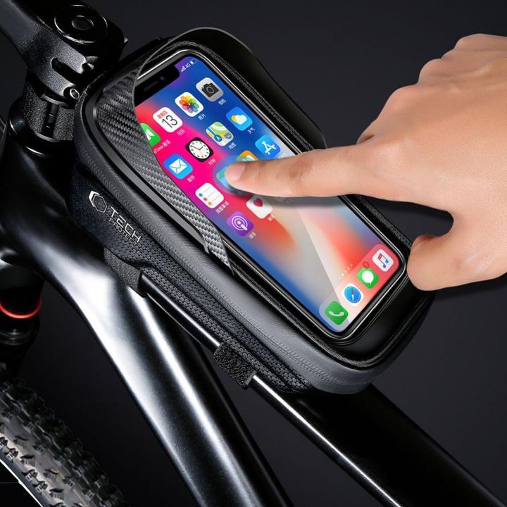 Immagine prodotto Tech-Protect Borsa da bicicletta V2 con spazio per un telefono da 1 litro - nera