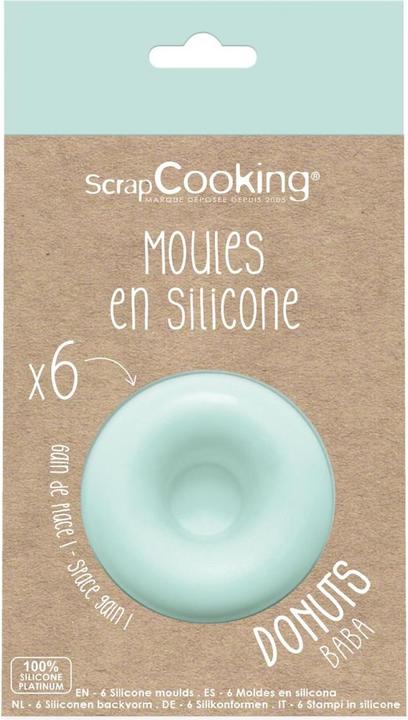Produktbild ScrapCooking 6er Set Silikonform "Donuts" (7.60 cm)