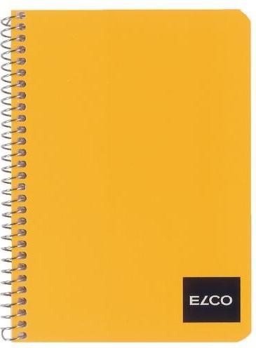 Actual product image Elco Notebook with spiral binding A6 4 mm squared, 10 pieces (A6, Checked, Soft cover)