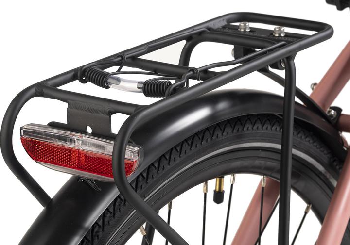 Actual product image Adore E-trekking bike 28" aluminium trekking e-bike ATR-180 rear motor 50NM / 12.8Ah Vintage Rosé (48 cm)