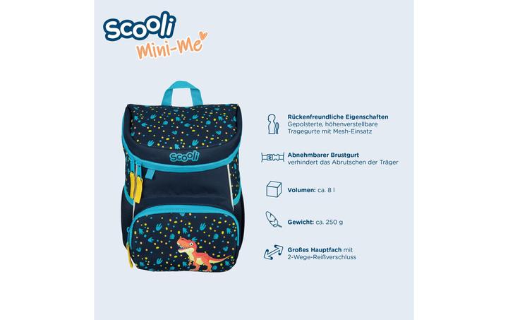 Produktbild Scooli Mini-Me Kindergarten Rucksack - Domi Dino