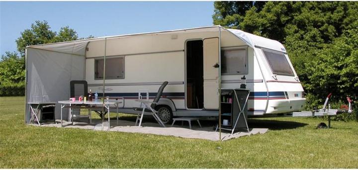 Actual product image Eurotrail Sun canopy with side wall, No. 07 (Awning, 6.50 kg)