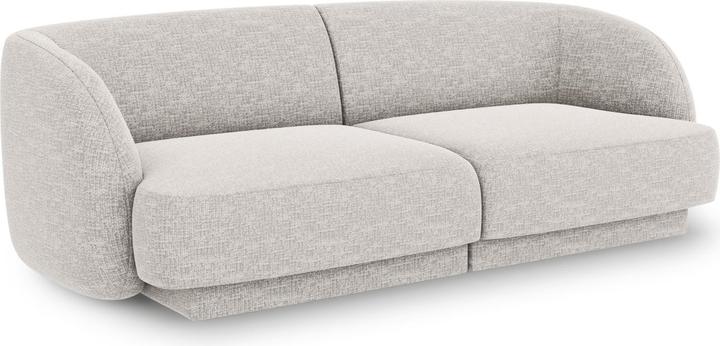 Actual product image Micadoni Boucle Sofa, "Miley", 3 Seats, 255x90x70Made in Europe (2 person sofa, 3-seater, 4-seater)