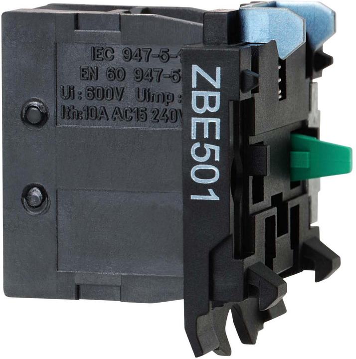 Produktbild Schneider Electric Hilfsschalterblock 1S, einfach f. ZBE501