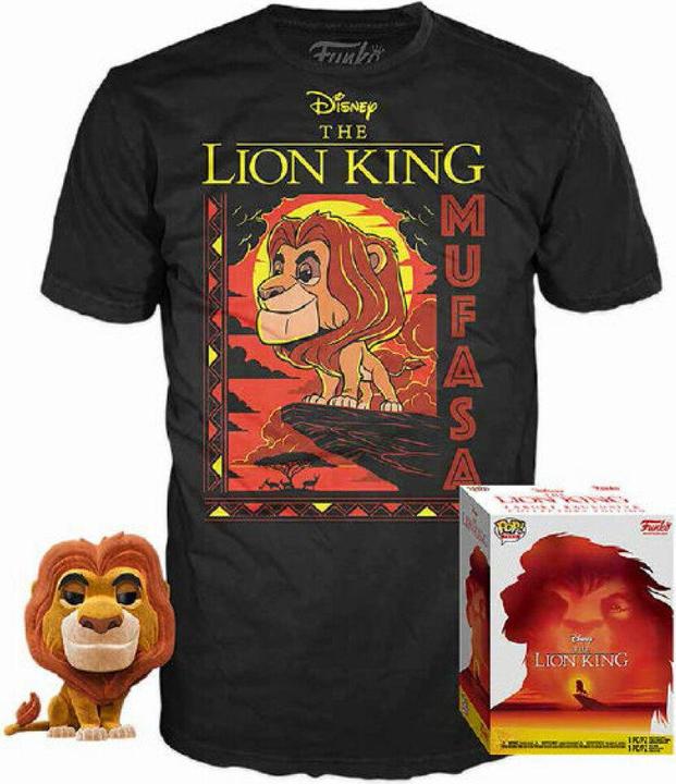Actual product image Funko Pop! Disney The Lion King Mufasa + T-shirt (XL) PTF