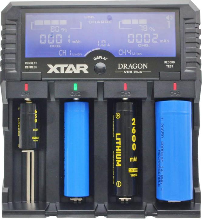 Produktbild Xtar Universal Schnell-Ladegerät (1 Stk., Ladegerät ohne Akku)