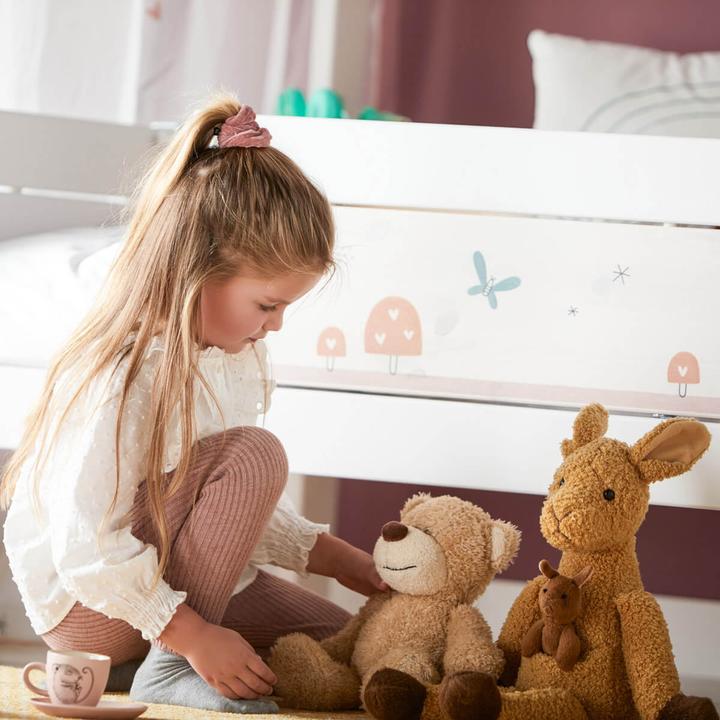 Image du produit Lifetime Kidsrooms Life Time Lit à baldaquin Fairy avec sommier à lattes de luxe (90 x 200 cm)