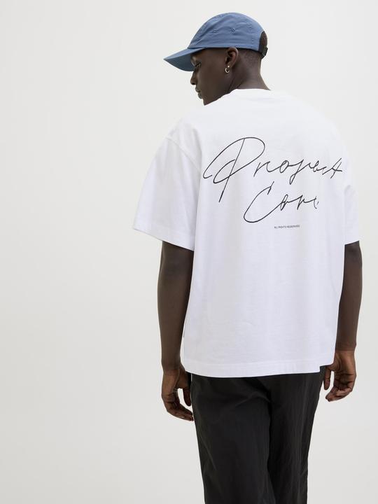 Produktbild Jack & Jones Rückenprint Rundhalsausschnitt T-shirt T-shirt (S)