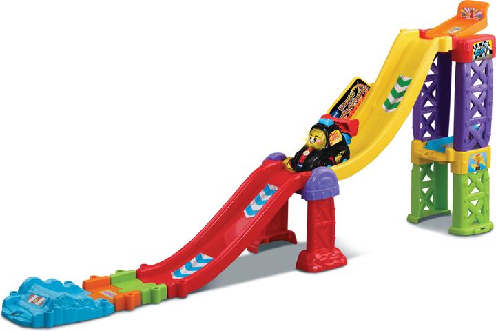 Produktbild VTech Tut Tut Bolides - Tremplin Cascades de l'extrême (+Lucas, roi du championnat) (Französisch)