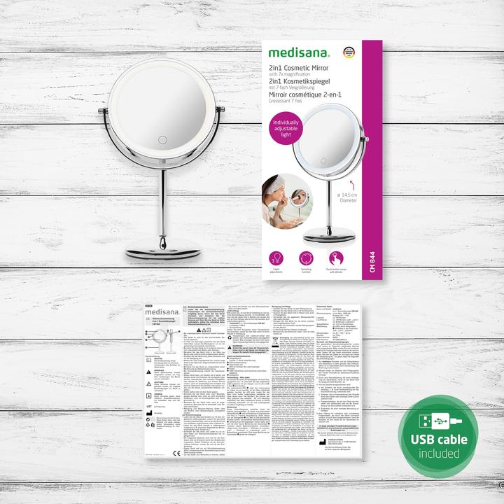 Actual product image Medisana CM 844 Cosmetic mirror