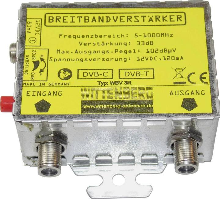Actual product image Wittenberg Antennen Wittenberg Mini Amplifier WBV3R (Amplifier)