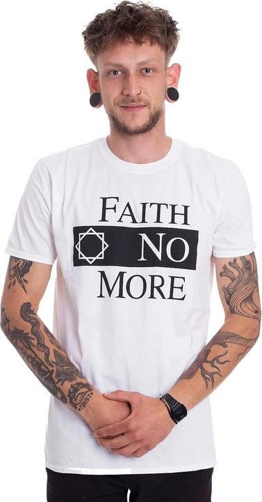 Actual product image Faith No More Unisex Adult Classic V.2 Logo T-Shirt (XXL)