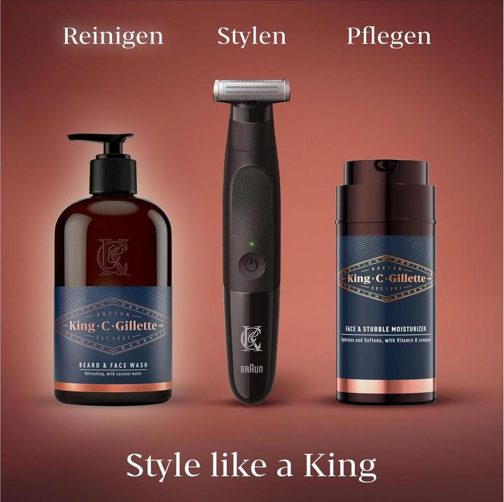 Produktbild King C. Gillette Bartshampoo (350 ml)