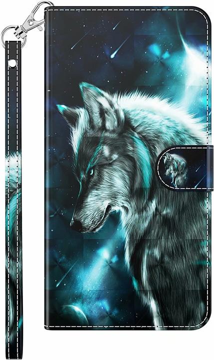 Actual product image PhoneLook Fourre 3D Flip Wolf Universe (Apple iPhone 13 Pro)