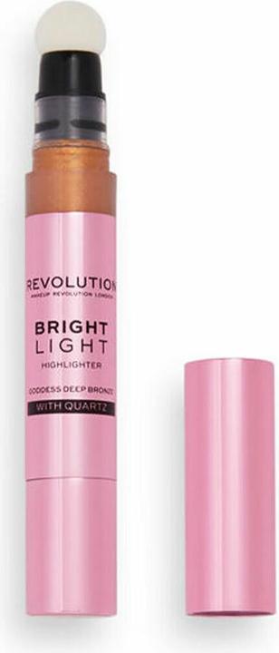 Image du produit Makeup Revolution Revolution Make Up Bright Light Highlighter Goddess Deep Bronze 3ml (goddess bronze profond, Highlighter)