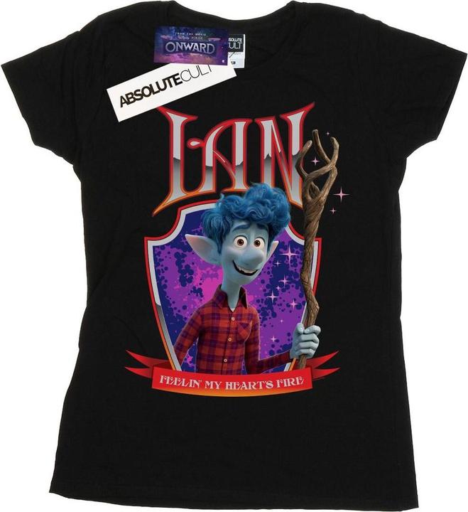 Immagine prodotto Disney Onward Ian Heart's Fire Maglietta Donna (S)