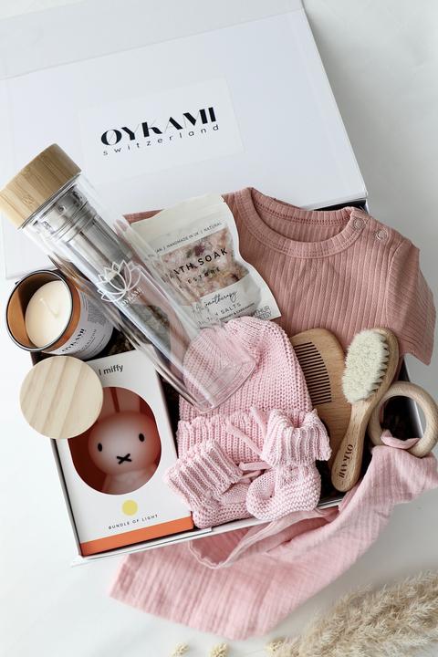 Image du produit Oykami Mama & Baby Geschenkbox Rosa "Lugano" Miffy - Teeflasche