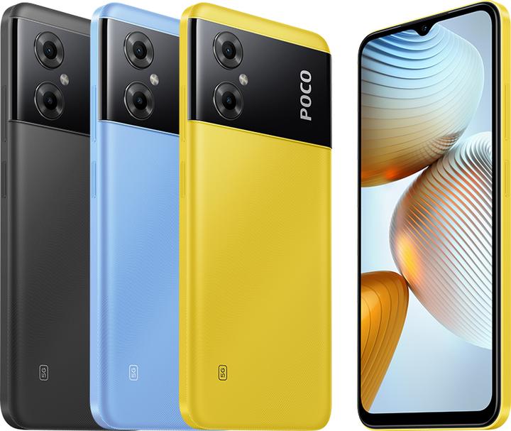 Produktbild Xiaomi Poco M4 5G (64 GB, Power Black, 6.58", Dual SIM, 13 Mpx, 5G)