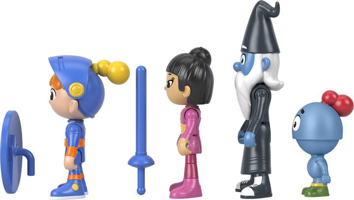 Produktbild Mattel Gus der klitzekleine Ritter Gus & Freunde (4-pack)