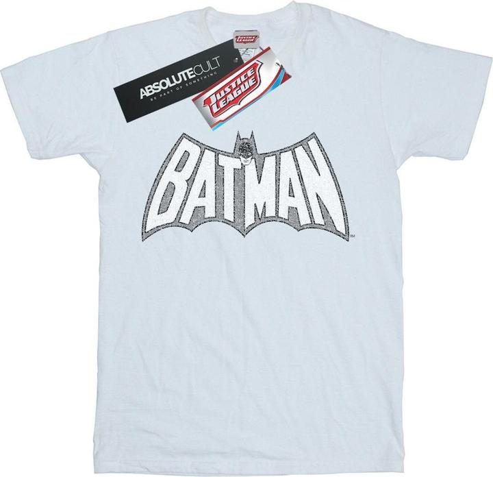 Batman Retro Crackle Logo TShirt (3XL)