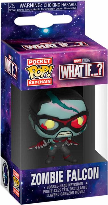 Image du produit Funko Portachiavi Pop! What If - Zombie : Falcon