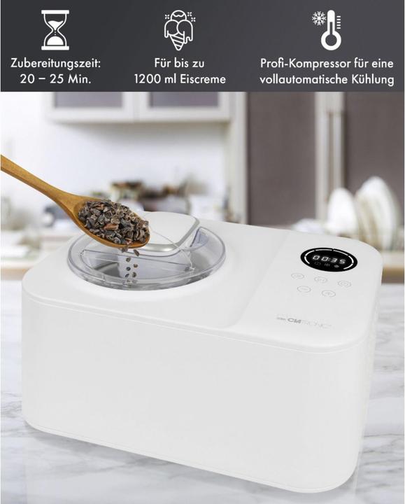 Actual product image Clatronic Clat ice cream maker ICM 3784