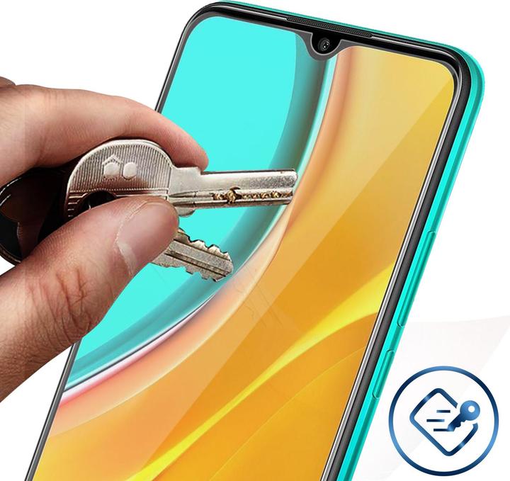 Image du produit Avizar Film clair comme du cristal, protection d'écran en verre (1 pièce(s), Xiaomi Redmi 9)