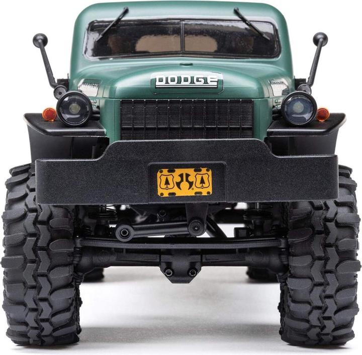 Productafbeelding Axial Schaal Crawler SCX24 Dodge Power Wagon Groen, 1:24, RTR (RTR Gereed voor gebruik)