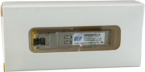 Actual product image EFB Elektronik 1.25G SFP MM 850nm VCSEL 550m LC DDM Cisco GLC-SX-MMD and Standard MSA compatible Trans