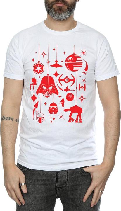 Produktbild Star Wars Christmas Decorations TShirt (3XL)