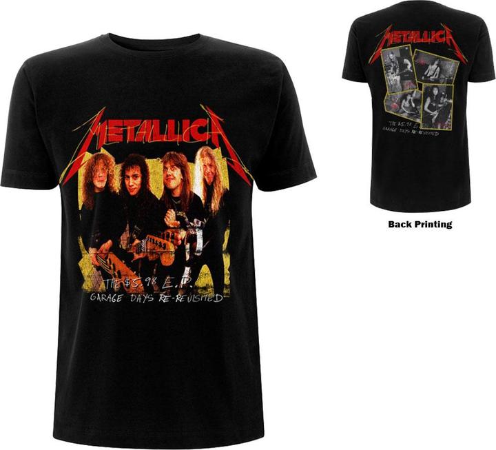 Metallica Garage Photo Yellow