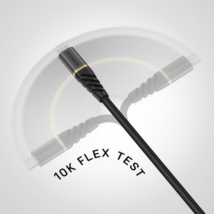 Produktbild OtterBox USB-A - USB-C Kabel (3 m, USB 2.0)