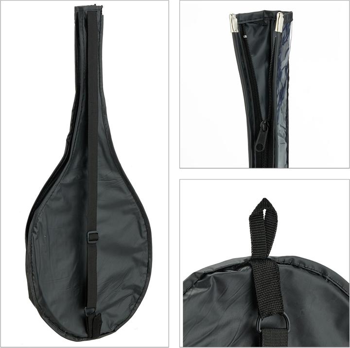 Actual product image Relaxdays Badminton set