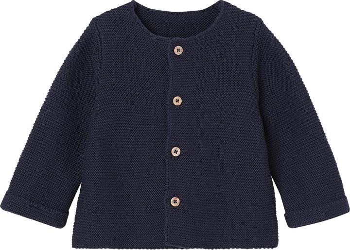 Vertbaudet Baby Strickjacke aus Baumwolle BASIC