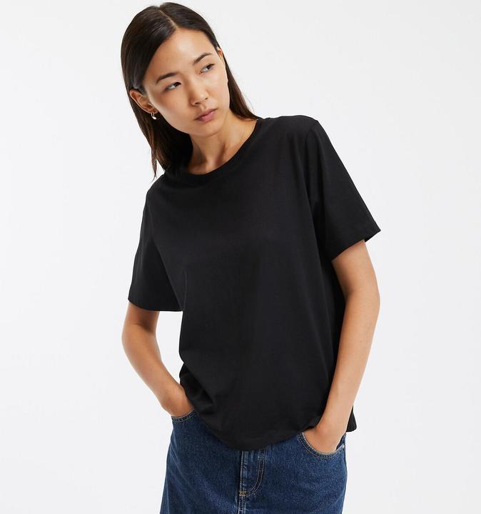 Image du produit La Redoute Collections T-shirt à encolure ronde et manches courtes (L)