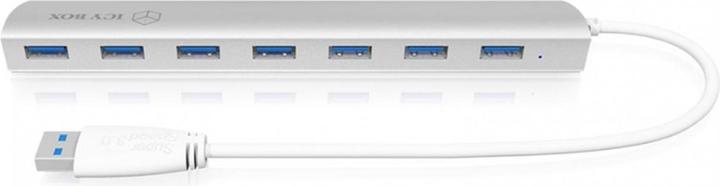 Actual product image Icy Box Ib-Ac6701 (USB-A, 7 Ports)