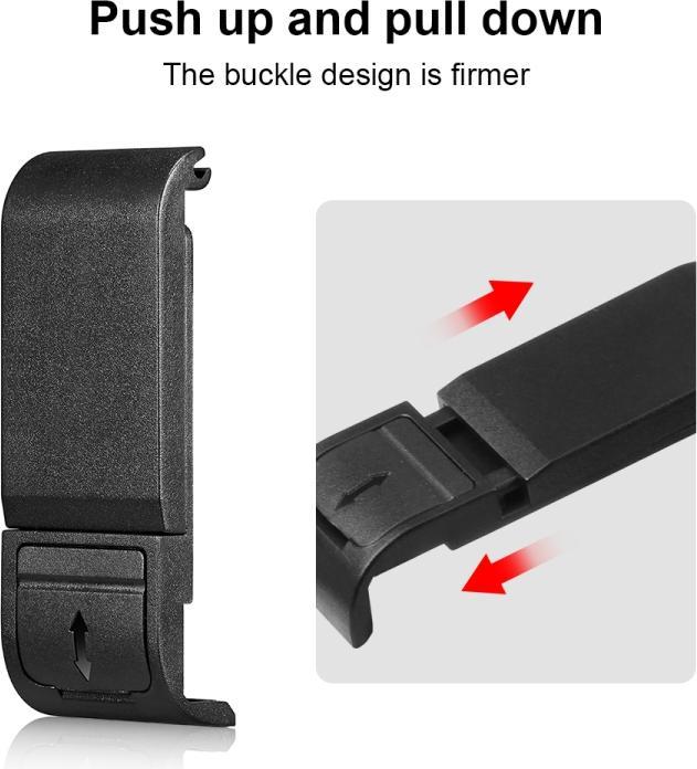 Produktbild Puluz POM Plastic Battery Side Interface Cover for GoPro HERO 13/12/11/10/9 Black (Black)