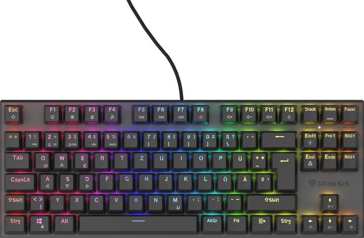 Image du produit Genesis Clavier de jeu THOR 303 TKL brown filaire FR (DE, Filaire)