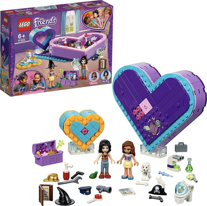 Produktbild LEGO Herzbox-Freundschaftsset (41359, LEGO Friends)