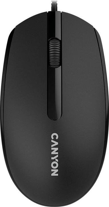 Actual product image Canyon Optical mouse with cable M-10, Black (Cable)