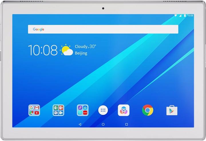 Image du produit Lenovo Tab4 10 ZA2K - Tablette - Android 7.1.1 (Nougat) (4G, 10.10", 16 Go, Blanc)