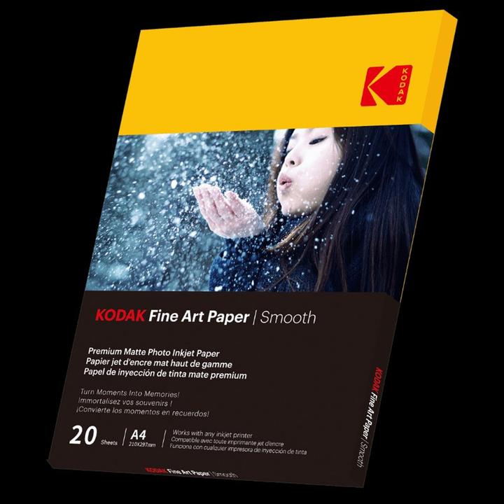 Immagine prodotto Kodak Carta per belle arti 230g patinata opaca liscia A4x20 (230 g/m², 21 x 29,7 cm, 20 x)