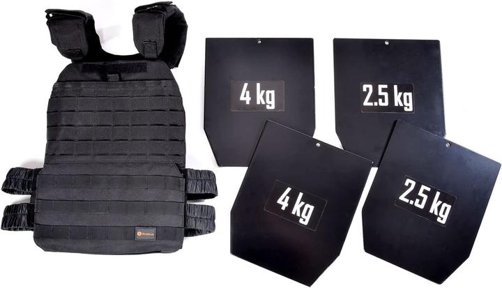 Image du produit Sveltus gilet de musculation réglable Pro (2 x 2,5 kg, 2 x 4 kg)