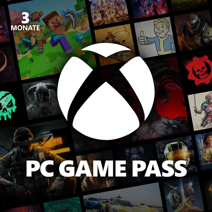 Microsoft PC Game Pass 3 Monate (3 mois)