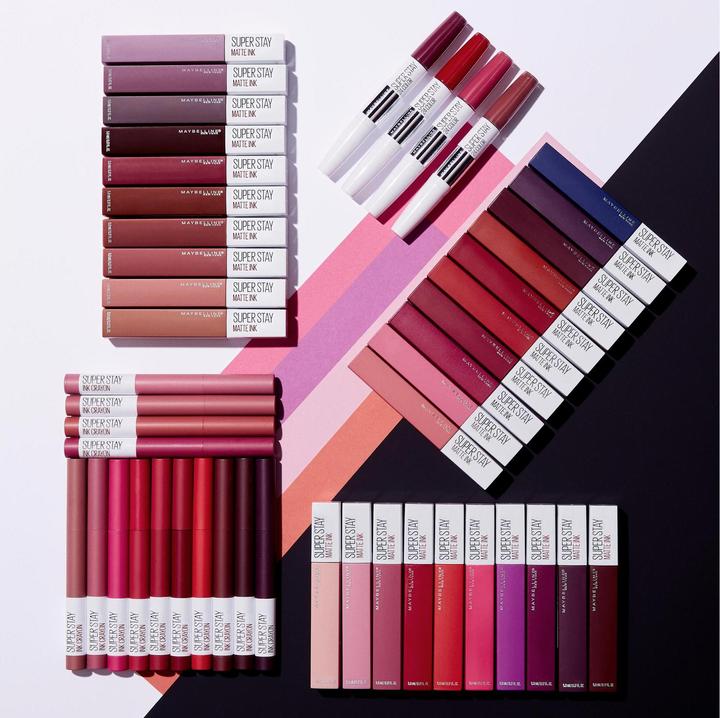 Actual product image Maybelline New York Superstay/Forever Lip (55 Make It Happen)