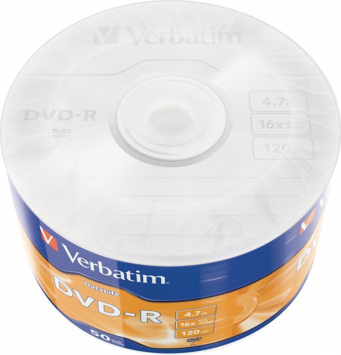 Produktbild Verbatim DataLife 50 x DVD-R (50 x)
